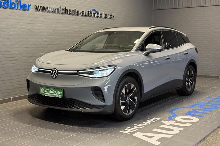 Grå VW ID.4 fra 2025 set udefra