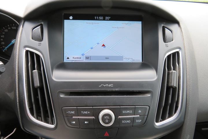 Sort Ford Focus fra 2017