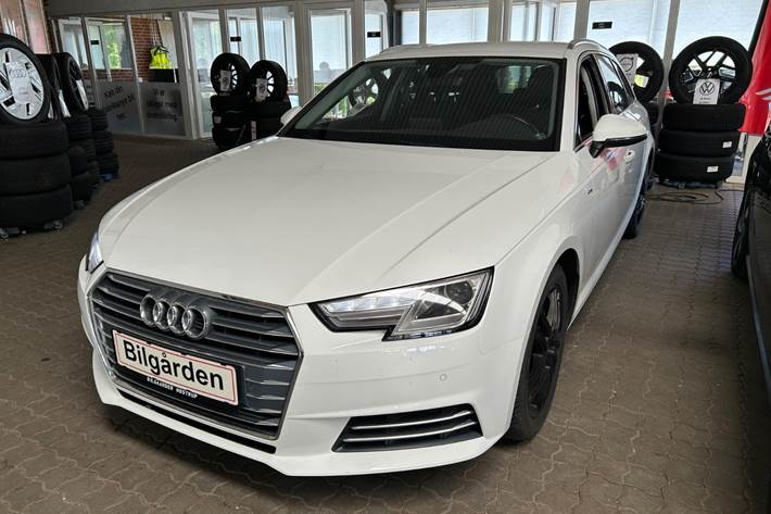 Hvid Audi A4 fra 2018