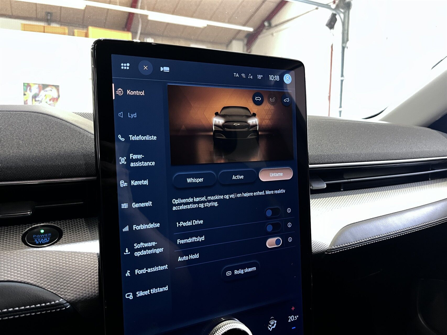 Sort Ford Mustang Mach-E fra 2022