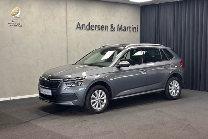 Grå Skoda Kamiq fra 2022