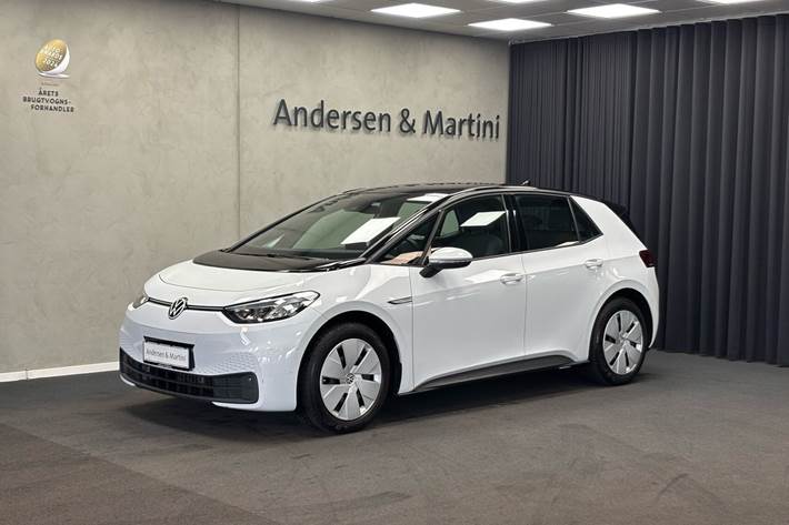 Hvid VW ID.3 fra 2023