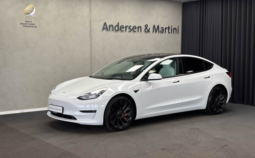 Tesla Model 3 EL Performance AWD 513HK Aut.