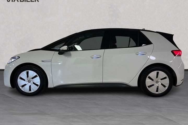 Hvid VW ID.3 fra 2021