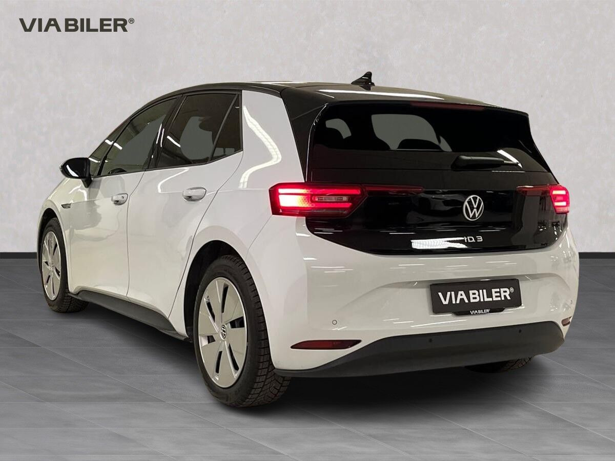 Hvid VW ID.3 fra 2021