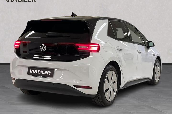 Hvid VW ID.3 fra 2021