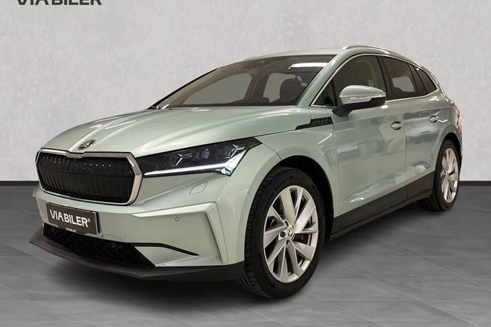 Sølv Skoda Enyaq fra 2021