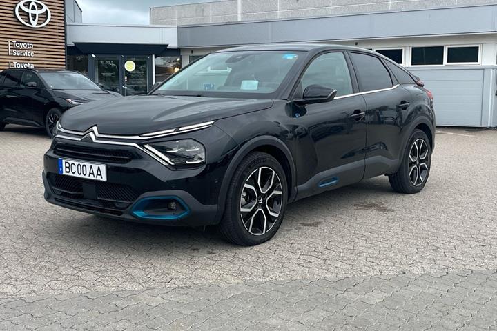 Sort Citroën ë-C4 fra 2023 set udefra