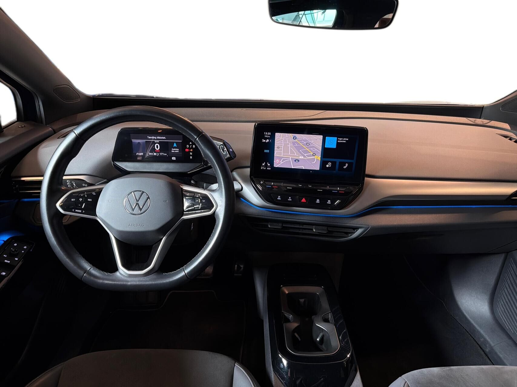 Blå VW ID.4 fra 2022