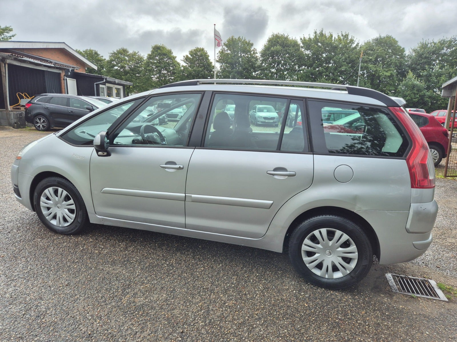 Grøn Citroën Grand C4 Picasso fra 2008