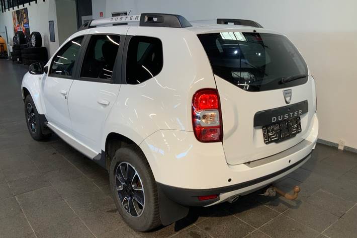 Hvid Dacia Duster fra 2017