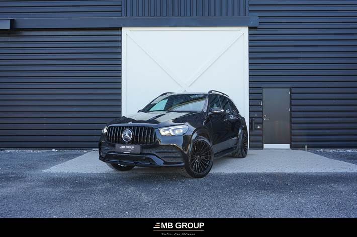 Sort Mercedes GLE350 de fra 2021