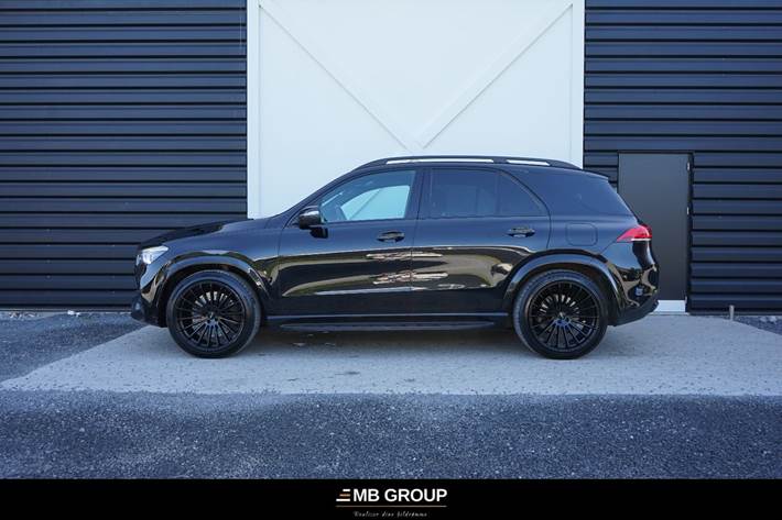 Sort Mercedes GLE350 de fra 2021