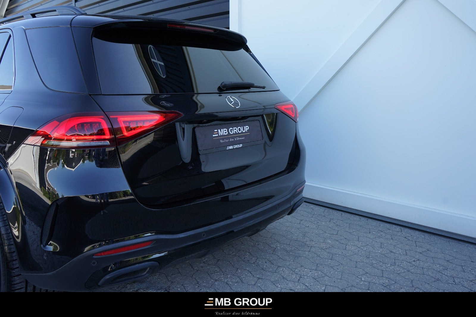 Sort Mercedes GLE350 de fra 2021