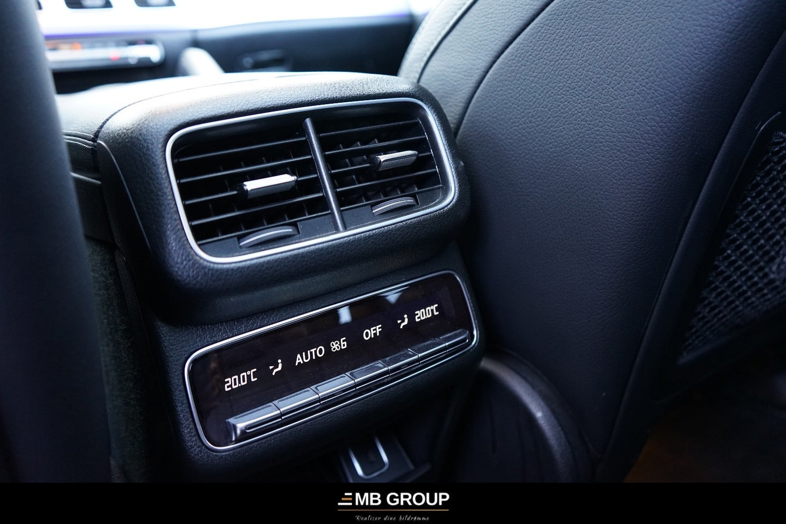 Sort Mercedes GLE350 de fra 2021