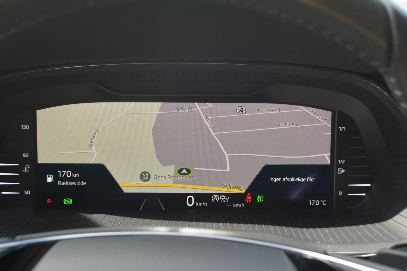 Grå Skoda Octavia fra 2021