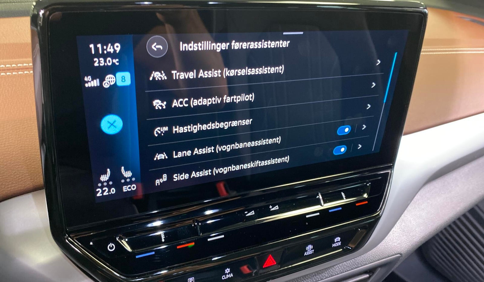 Hvid VW ID.4 fra 2023