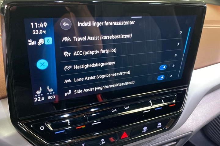 Hvid VW ID.4 fra 2023