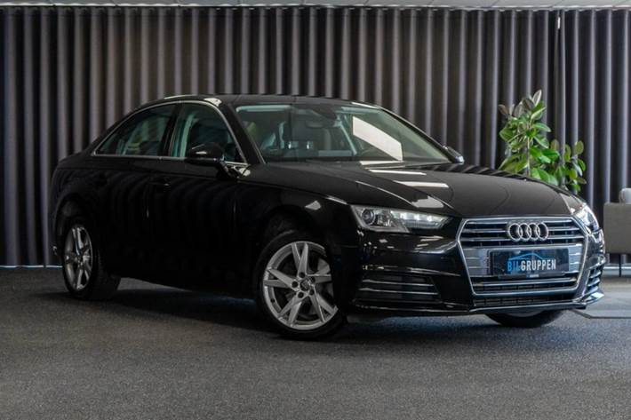 Sort Audi A4 fra 2017