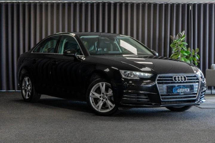 Sort Audi A4 fra 2017