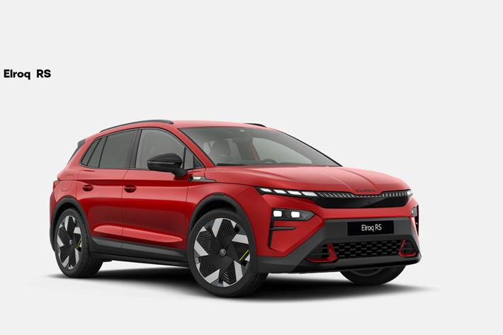 Rød Skoda Elroq fra 2026