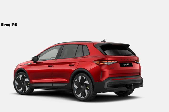 Rød Skoda Elroq fra 2026