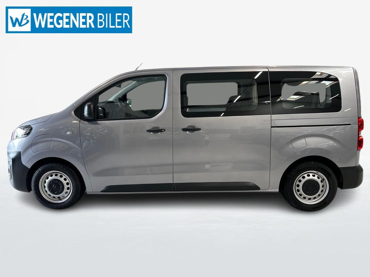 Grå Citroën e-Jumpy fra 2024