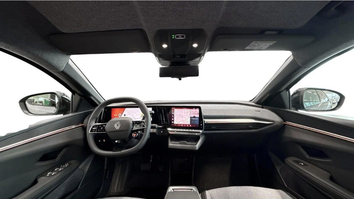 Grå Renault Megane E-Tech fra 2022