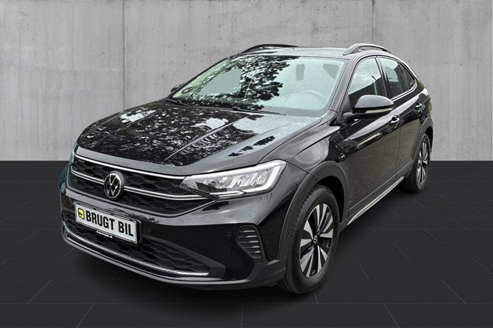 Sort VW Taigo fra 2022 set udefra