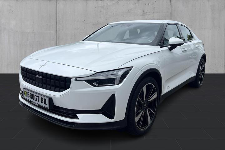 Hvid Polestar 2 fra 2023