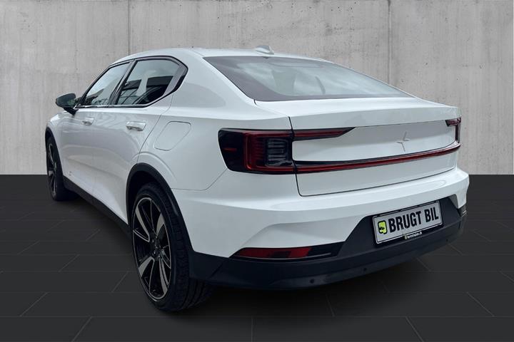 Hvid Polestar 2 fra 2023