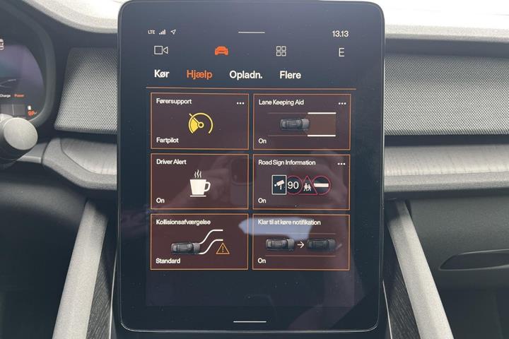 Hvid Polestar 2 fra 2023