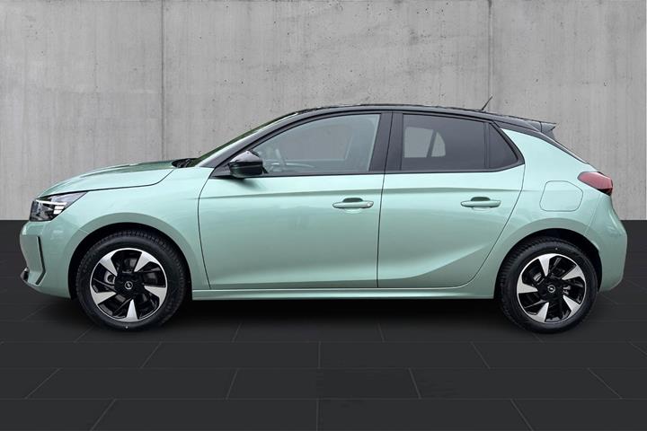 Grøn Opel Corsa-e fra 2026