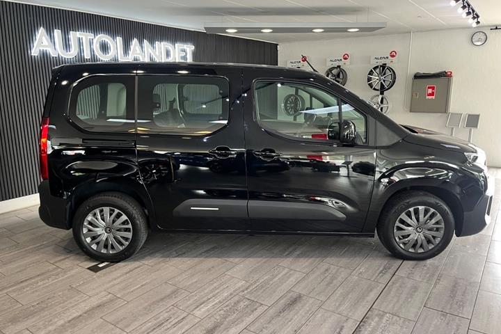 Sort Citroën ë-Berlingo fra 2025