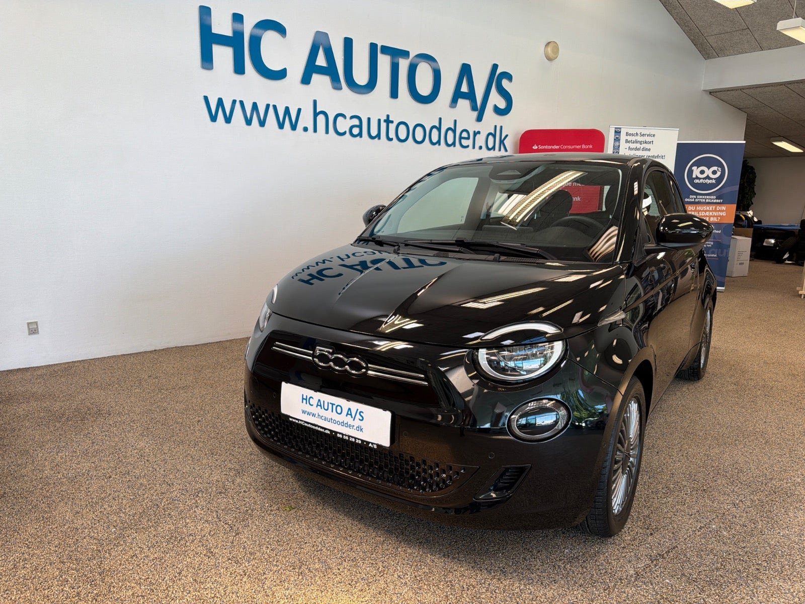 Sort Fiat 500e fra 2024