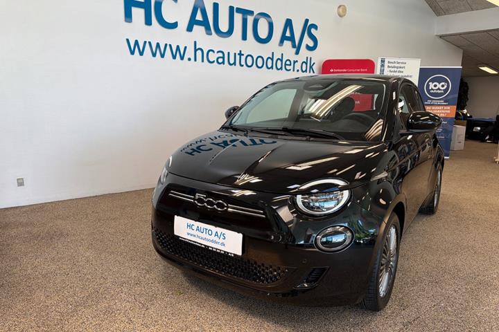 Sort Fiat 500e fra 2024