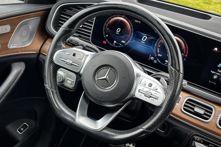 Sort Mercedes GLE350 de fra 2021