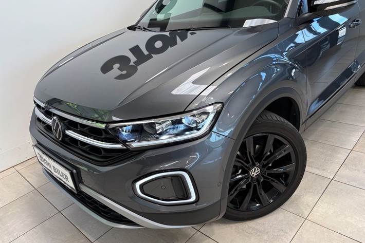 Grå VW T-Roc fra 2023