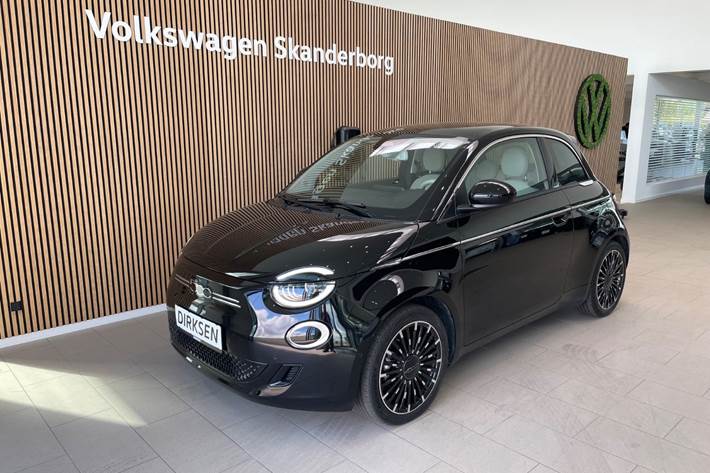 Sort Fiat 500e fra 2023