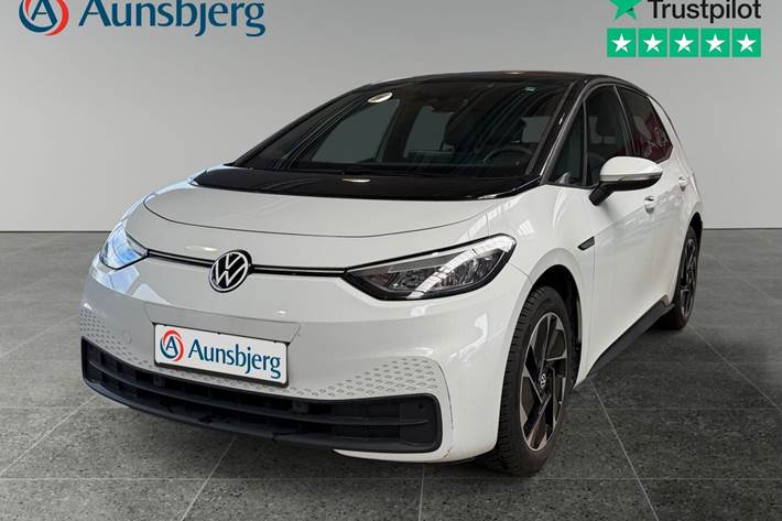 Hvid VW ID.3 fra 2023