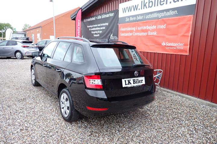 Sort Skoda Fabia fra 2019