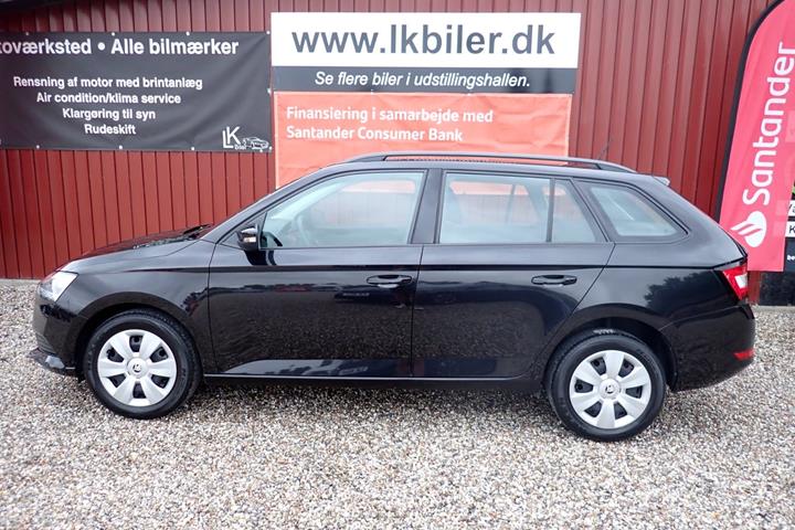 Sort Skoda Fabia fra 2019