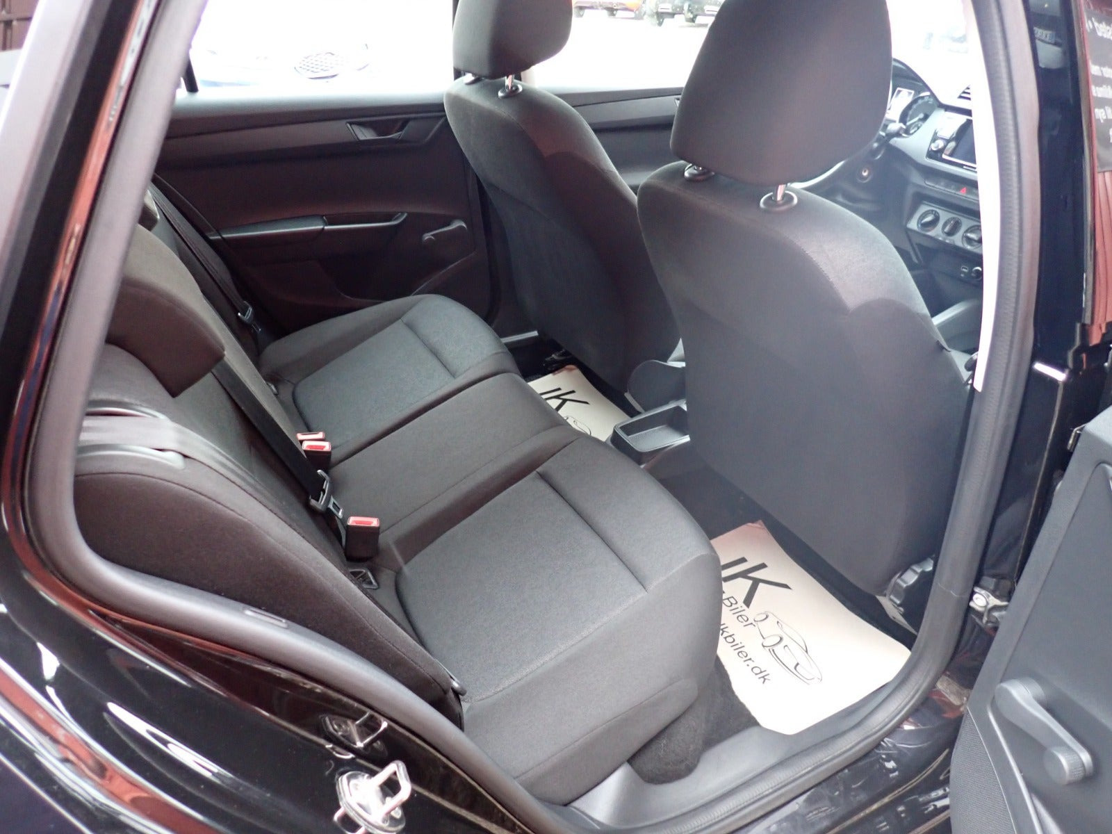Sort Skoda Fabia fra 2019