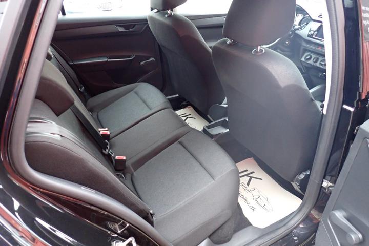 Sort Skoda Fabia fra 2019