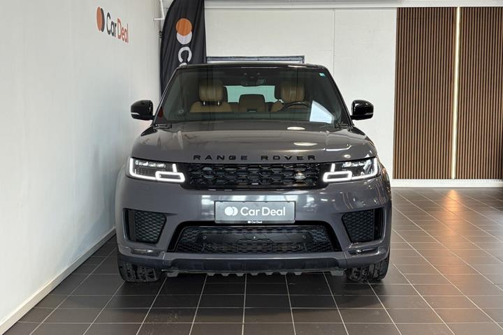 Hvid Land Rover Range Rover sport fra 2019