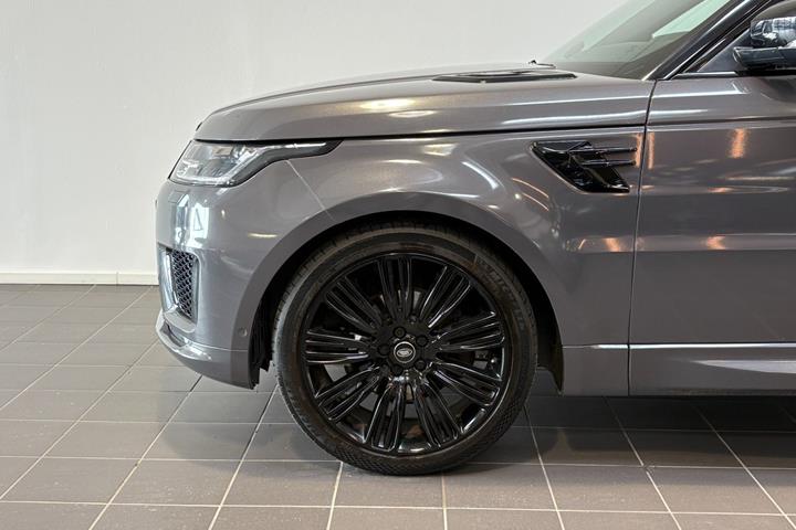 Hvid Land Rover Range Rover sport fra 2019