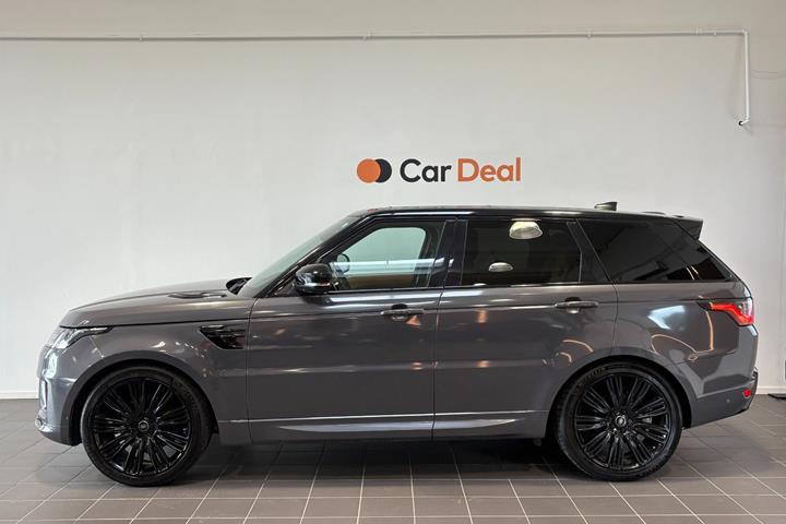 Hvid Land Rover Range Rover sport fra 2019
