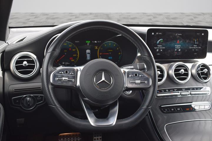 Sort Mercedes GLC300 de fra 2021