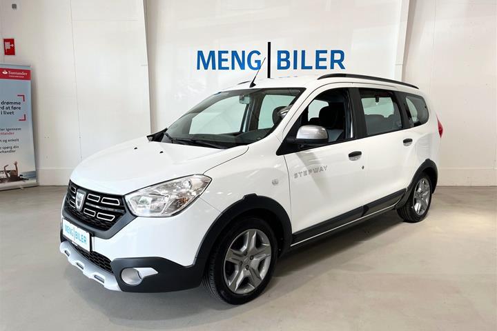 Hvid Dacia Lodgy fra 2019