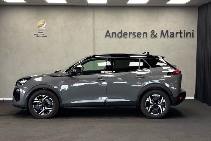 Grå Peugeot e-2008 fra 2025